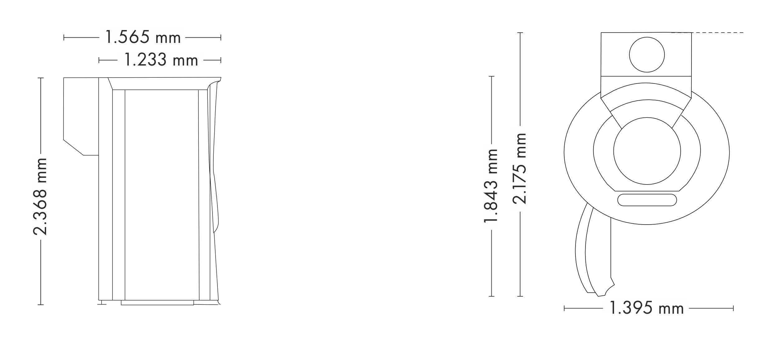 Dimensões Tower pureEnergy